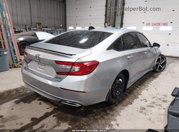 1HGCV1F46NA091275 2022 HONDA ACCORD Silver Trasero derecho