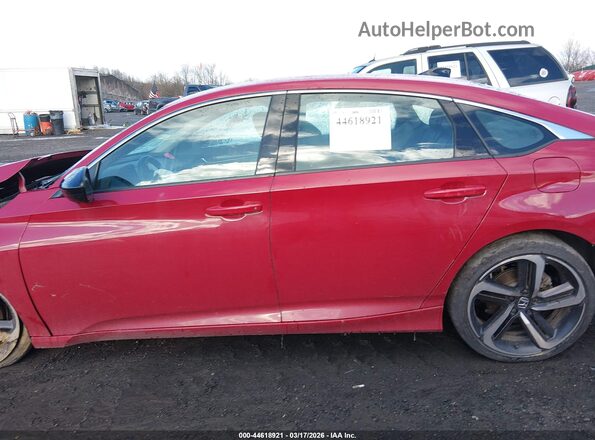 1HGCV1F47NA058897 2022 HONDA ACCORD Red 