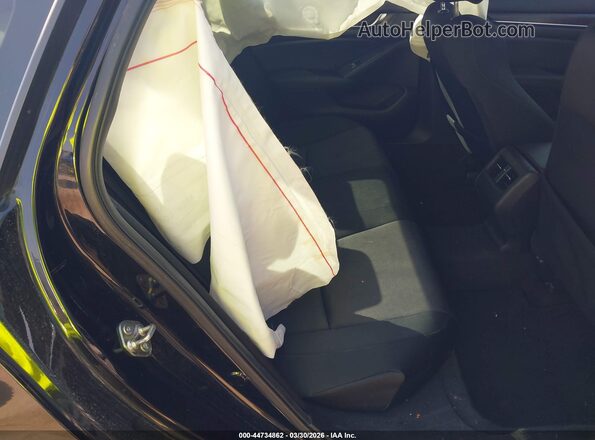 1HGCV1F48KA057107 2019 HONDA ACCORD Black Widok naklejki z numerem VIN