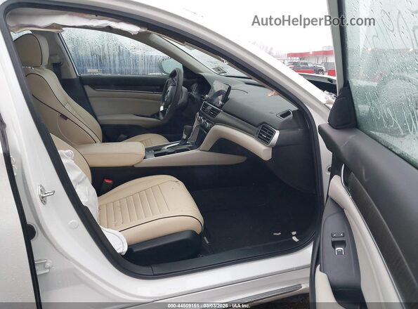 1HGCV1F4XLA070586 2020 HONDA ACCORD White Սալոնի դիմացի տեսք