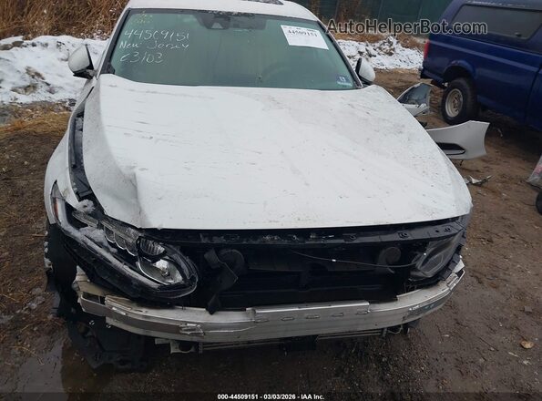 1HGCV1F4XLA070586 2020 HONDA ACCORD White Դիմացի տեսք