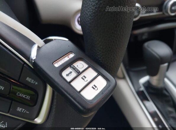 1HGCV1F4XLA070586 2020 HONDA ACCORD White Առջևի վահանակի տեսք