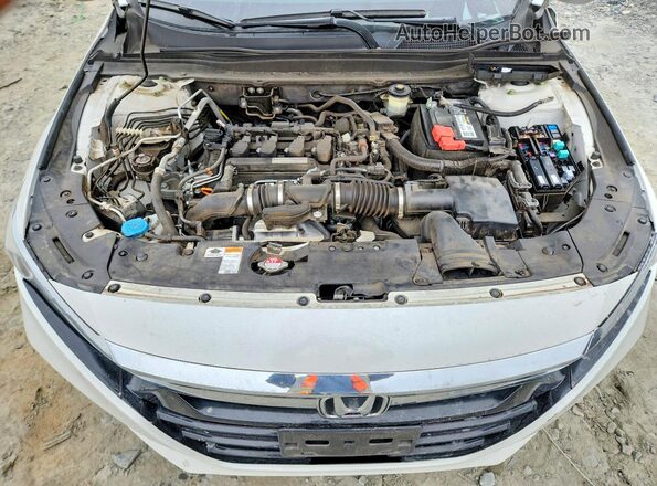 1HGCV1F51KA116880 2019 HONDA ACCORD White 