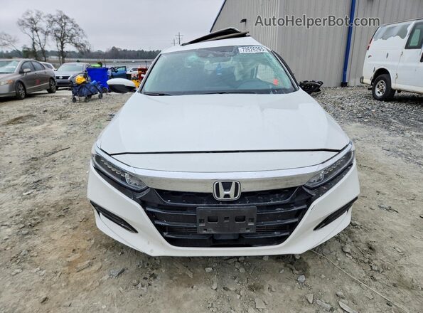 1HGCV1F51KA116880 2019 HONDA ACCORD White 