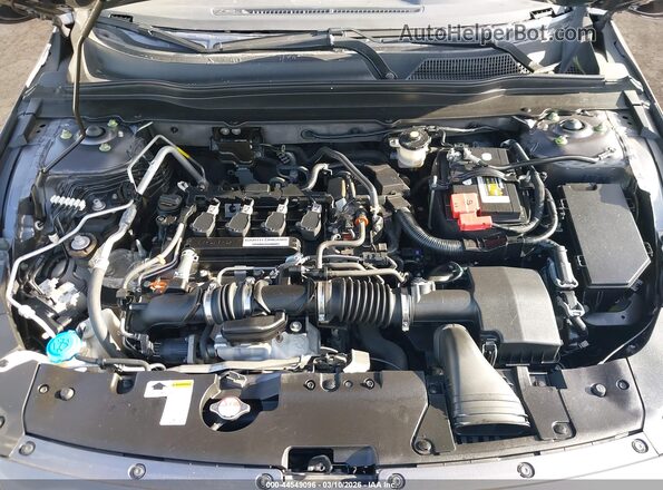 1HGCV1F51KA163343 2019 HONDA ACCORD Gray 