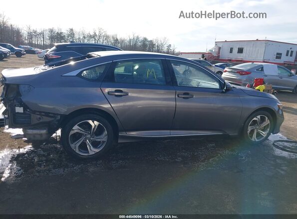 1HGCV1F51KA163343 2019 HONDA ACCORD Gray 