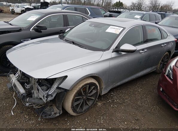 1HGCV1F55MA010452 2021 HONDA ACCORD Silver 