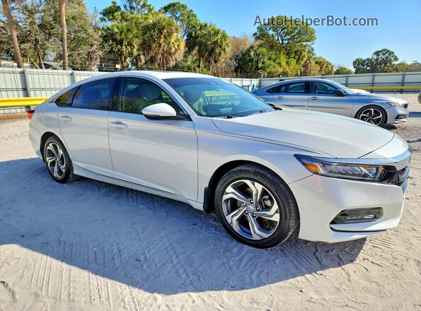 1HGCV1F57KA088924 2019 HONDA ACCORD White 