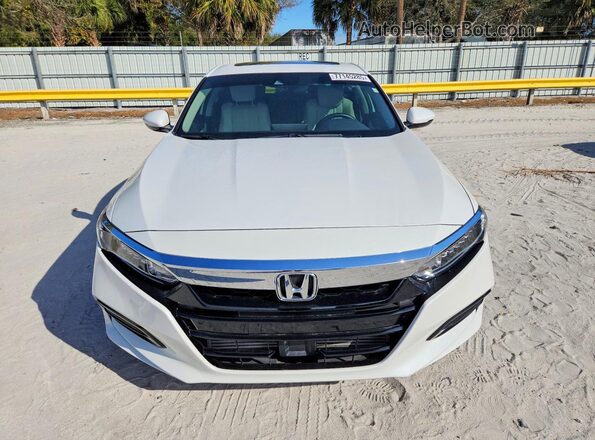 1HGCV1F57KA088924 2019 HONDA ACCORD White 