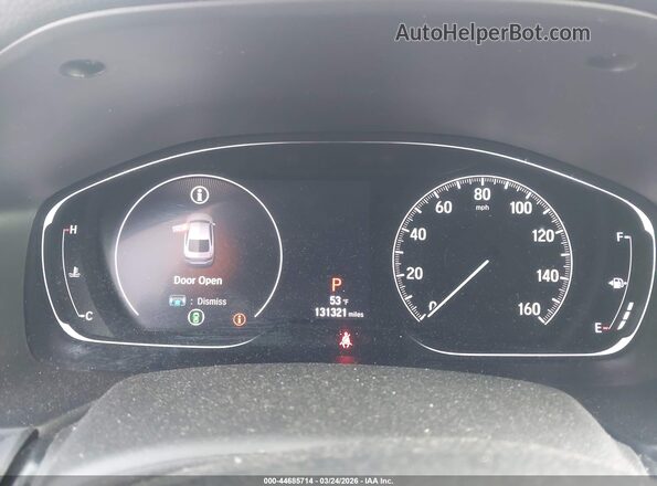 1HGCV1F57KA116401 2019 HONDA ACCORD Red Widok tylnych siedzeń