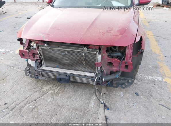 1HGCV1F57KA116401 2019 HONDA ACCORD Red Widok z przodu