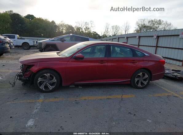 1HGCV1F57KA116401 2019 HONDA ACCORD Red Widok wnętrza 360 stopni