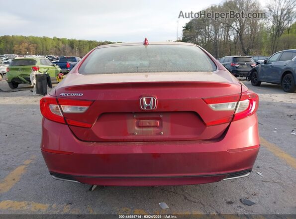 1HGCV1F57KA116401 2019 HONDA ACCORD Red 
