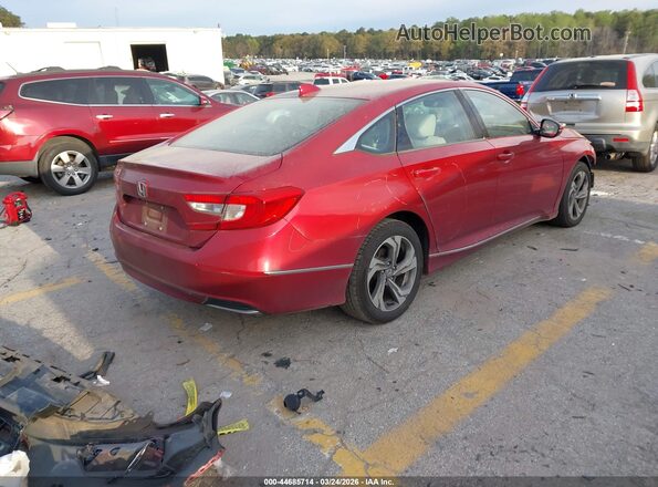 1HGCV1F57KA116401 2019 HONDA ACCORD Red Tył prawy