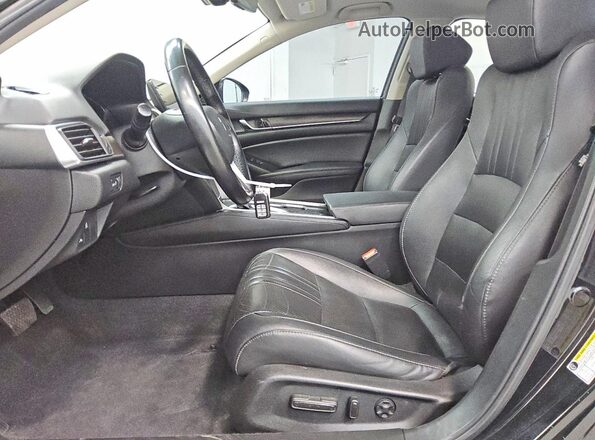1HGCV1F58MA023647 2021 HONDA ACCORD Black Vista interior delantera