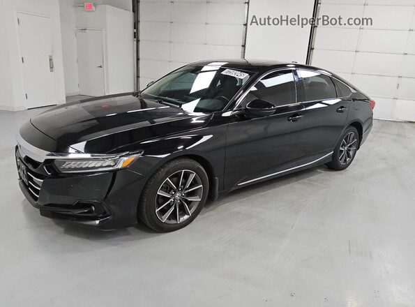 1HGCV1F58MA023647 2021 HONDA ACCORD Black 