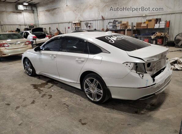 1HGCV1F5XKA132172 2019 HONDA ACCORD White 