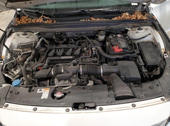 1HGCV1F5XKA132172 2019 HONDA ACCORD White 