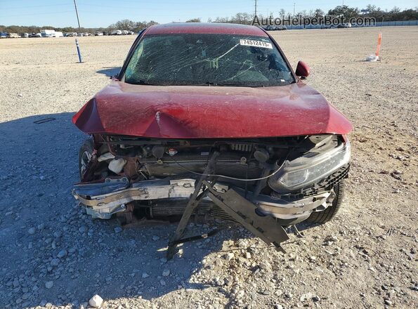 1HGCV1F5XKA168380 2019 HONDA ACCORD Red წინა ხედი