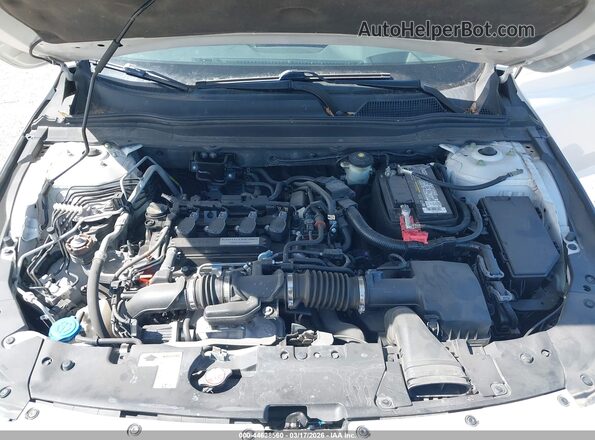 1HGCV1F9XJA045177 2018 HONDA ACCORD Белый Вид сзади