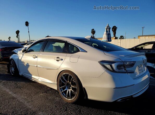 1HGCV2E36KA022807 2019 HONDA ACCORD White 