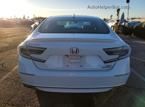 1HGCV2E36KA022807 2019 HONDA ACCORD White 