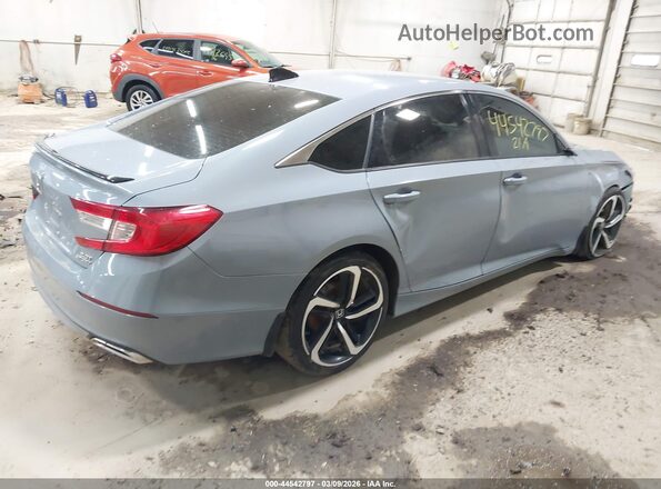 1HGCV2F30MA030449 2021 HONDA ACCORD Blue Tył prawy