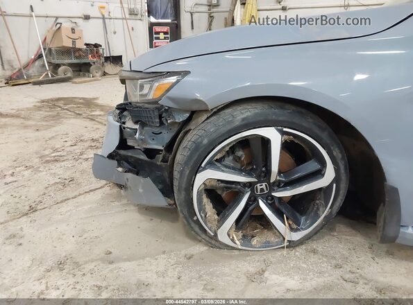1HGCV2F30MA030449 2021 HONDA ACCORD Blue 