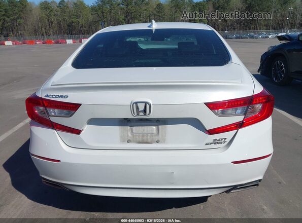1HGCV2F31KA036077 2019 HONDA ACCORD White 