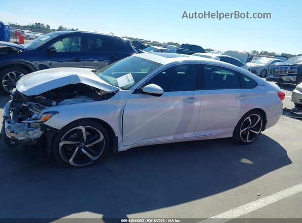 1HGCV2F31KA036077 2019 HONDA ACCORD White 