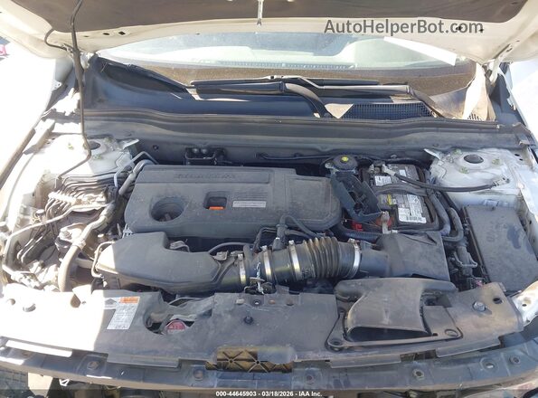 1HGCV2F31KA036077 2019 HONDA ACCORD White Հետևի տեսք