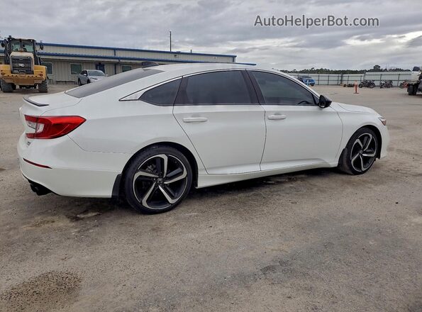 1HGCV2F31MA018360 2021 HONDA ACCORD White Tył prawy