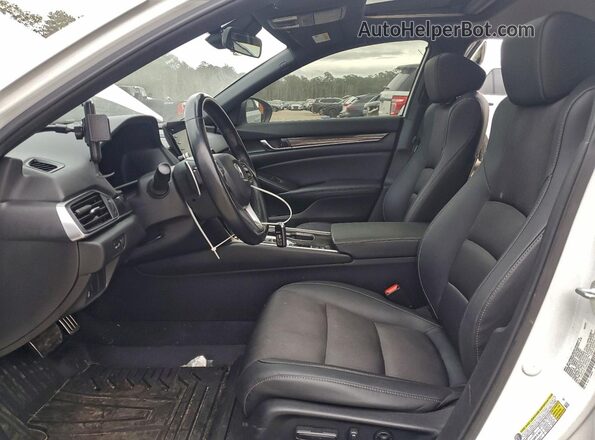 1HGCV2F31MA018360 2021 HONDA ACCORD White Widok wnętrza z przodu