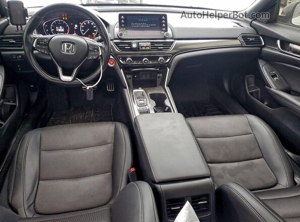 1HGCV2F31MA018360 2021 HONDA ACCORD White Widok deski rozdzielczej