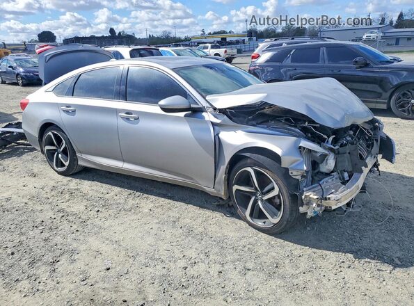 1HGCV2F34KA011187 2019 HONDA ACCORD Серебряный 