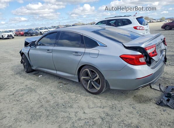 1HGCV2F34KA011187 2019 HONDA ACCORD Серебряный 