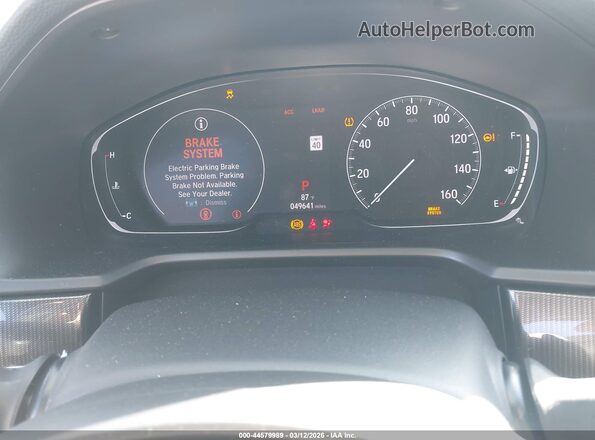 1HGCV2F34LA009831 2020 HONDA ACCORD Серебряный Вид задних сидений