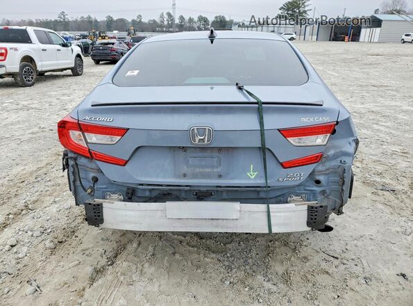 1HGCV2F35MA005501 2021 HONDA ACCORD Gray Vista trasera