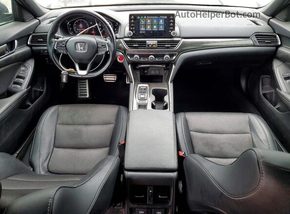 1HGCV2F35MA005501 2021 HONDA ACCORD Gray Vista del salpicadero