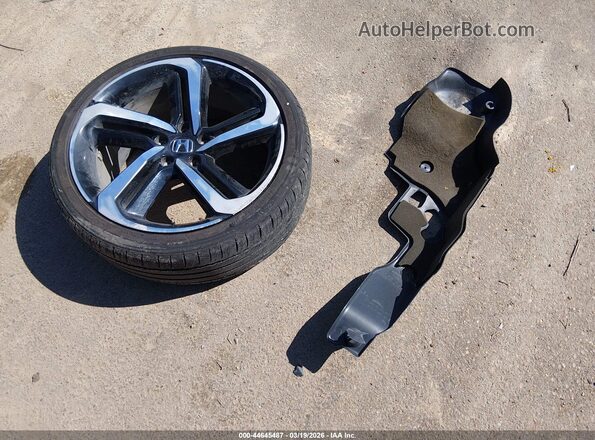 1HGCV2F35NA021196 2022 HONDA ACCORD Black წინა პანელის ხედი