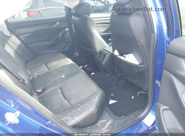 1HGCV2F36KA004127 2019 HONDA ACCORD Blue 