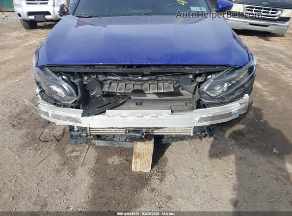 1HGCV2F36KA004127 2019 HONDA ACCORD Blue 