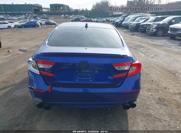 1HGCV2F36KA004127 2019 HONDA ACCORD Blue 