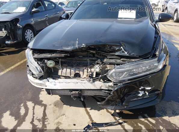 1HGCV2F37JA016320 2018 HONDA ACCORD Black 