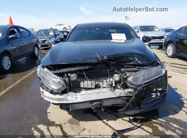 1HGCV2F37JA016320 2018 HONDA ACCORD Black 