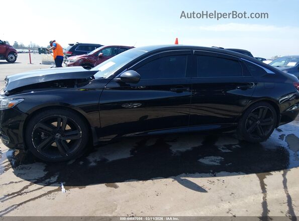 1HGCV2F37JA016320 2018 HONDA ACCORD Black 