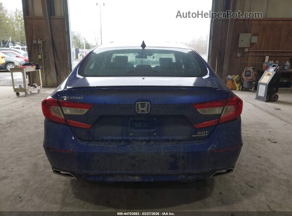 1HGCV2F37MA032232 2021 HONDA ACCORD Blue 