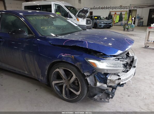 1HGCV2F37MA032232 2021 HONDA ACCORD Blue 