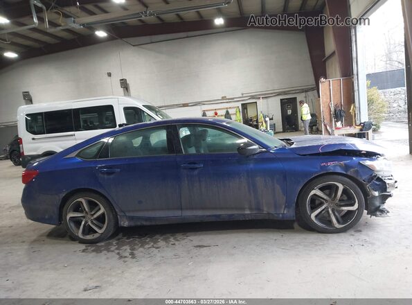 1HGCV2F37MA032232 2021 HONDA ACCORD Blue სალონის 360-გრადუსიანი ხედი