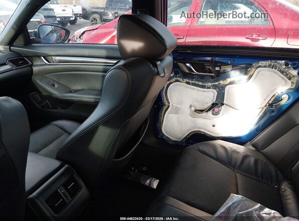 1HGCV2F39JA046841 2018 HONDA ACCORD Blue 